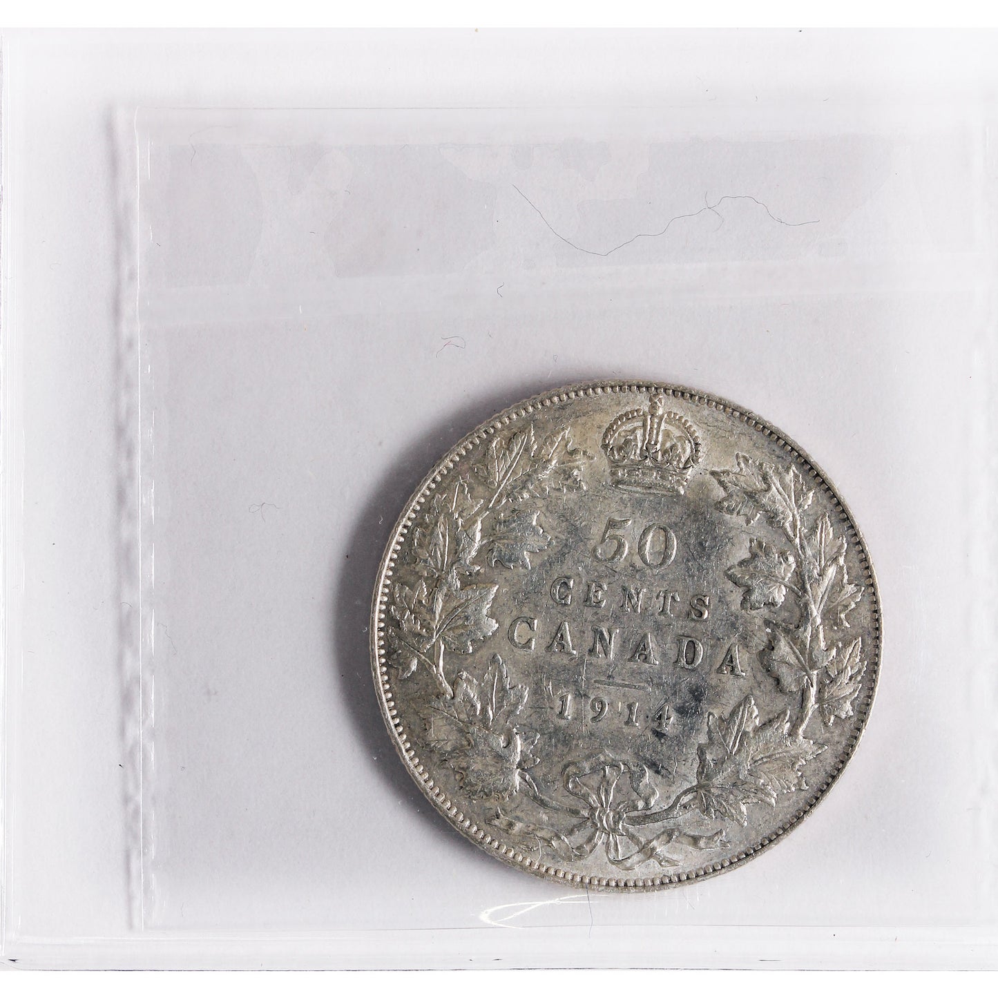 1914 Canada 50-cents ICCS Certified EF-40