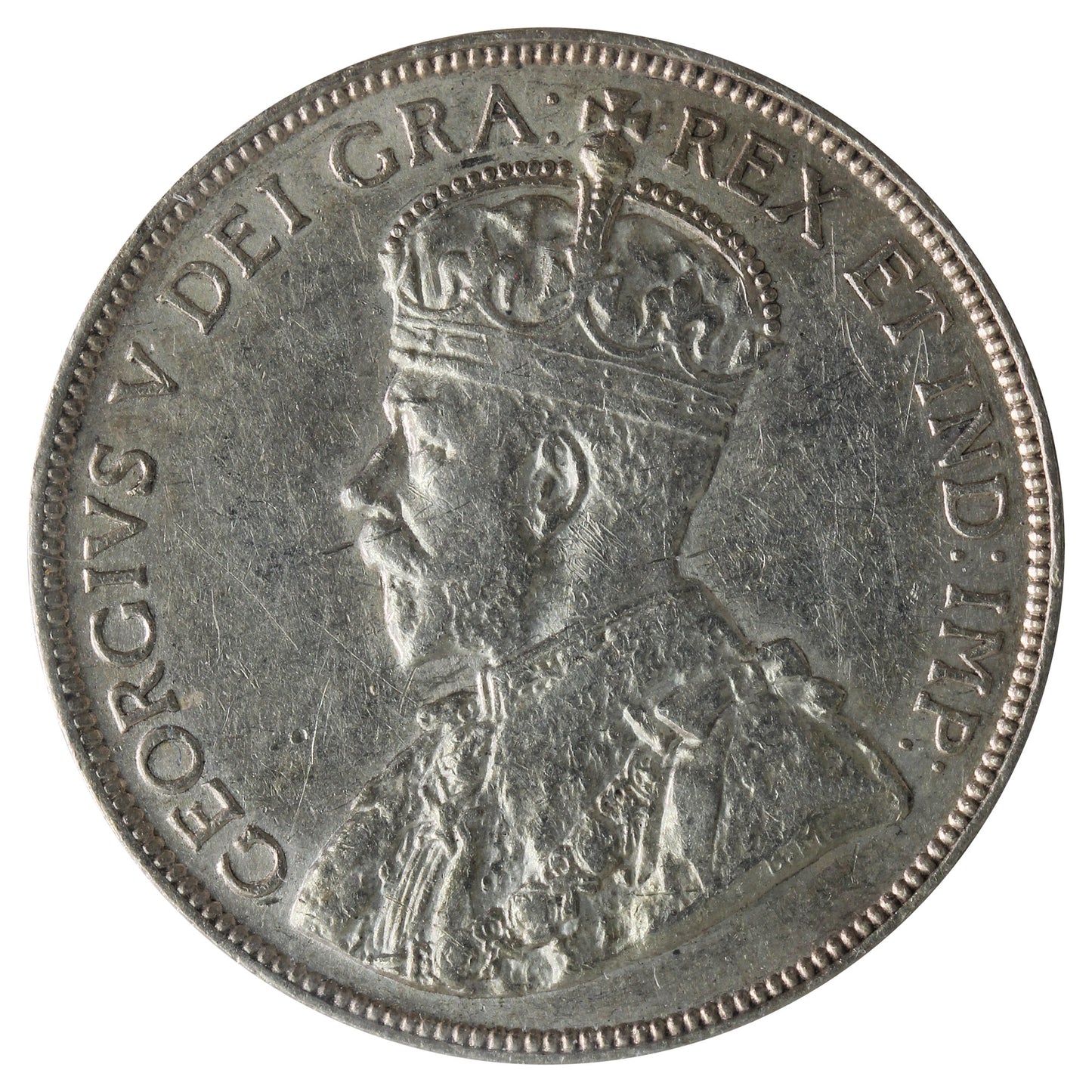 1914 Canada 50-cents ICCS Certified EF-40