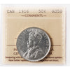 1916 Canada 50-cents ICCS Certified AU50