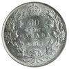1918 Canada 50-cents ICCS Certified AU58