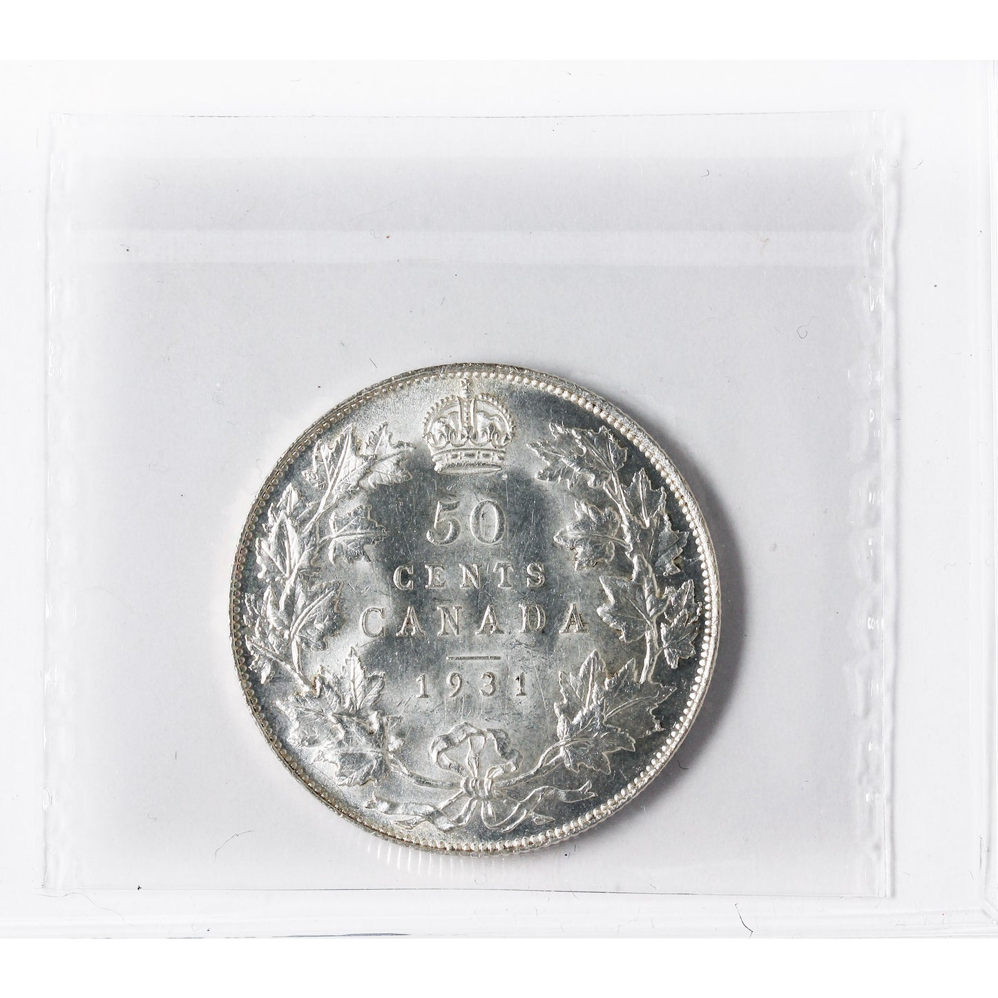 1931 Canada 50-cents ICCS Certified MS-63 (XVR 108)