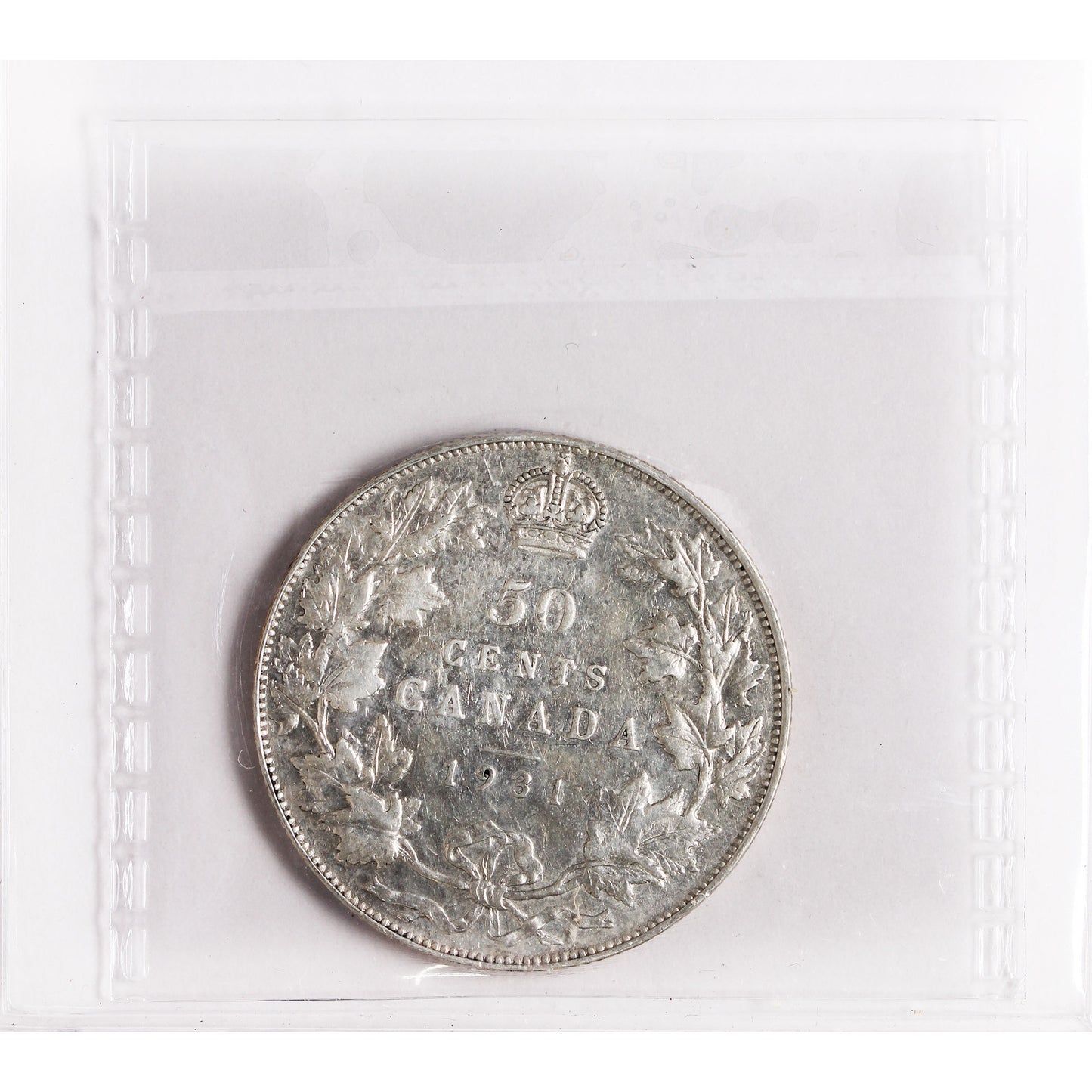 1931 Canada 50-cents ICCS Certified VF20