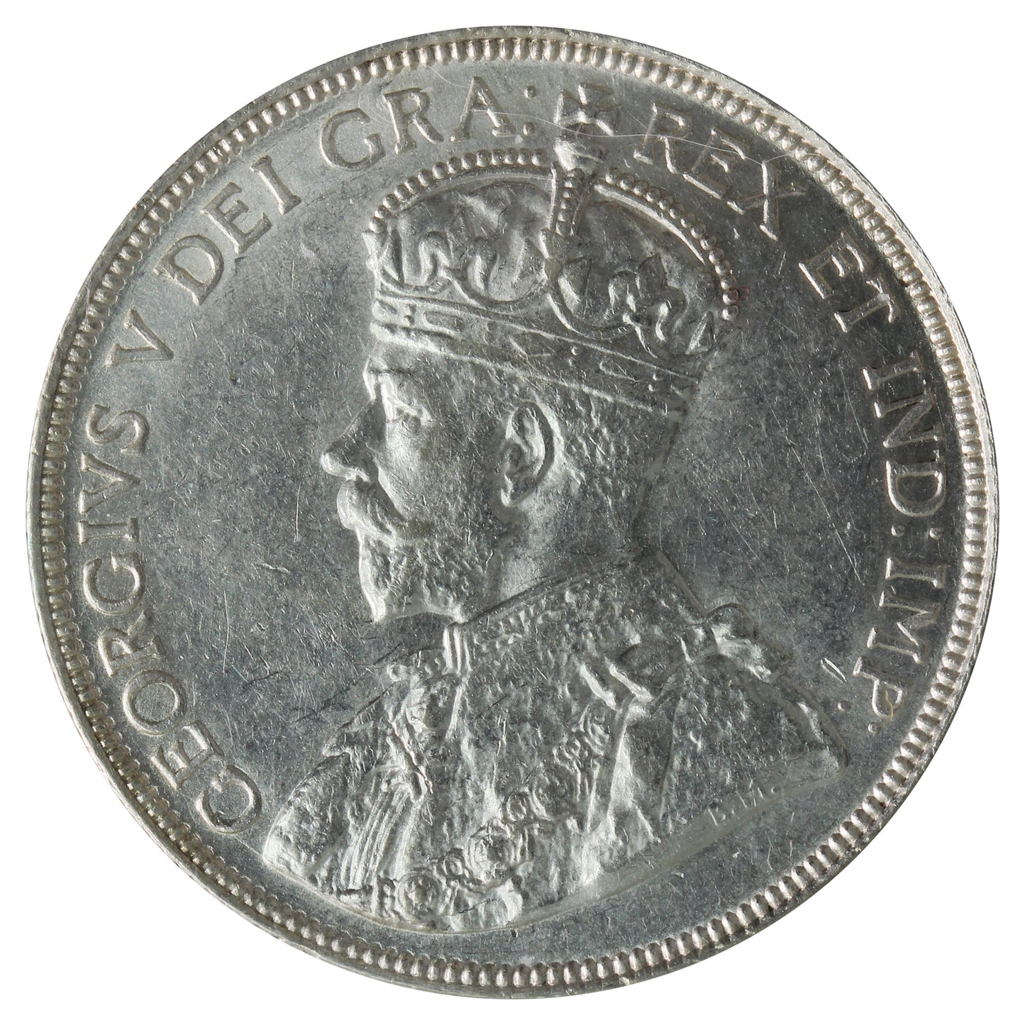1934 Canada 50-cents ICCS Certified AU50