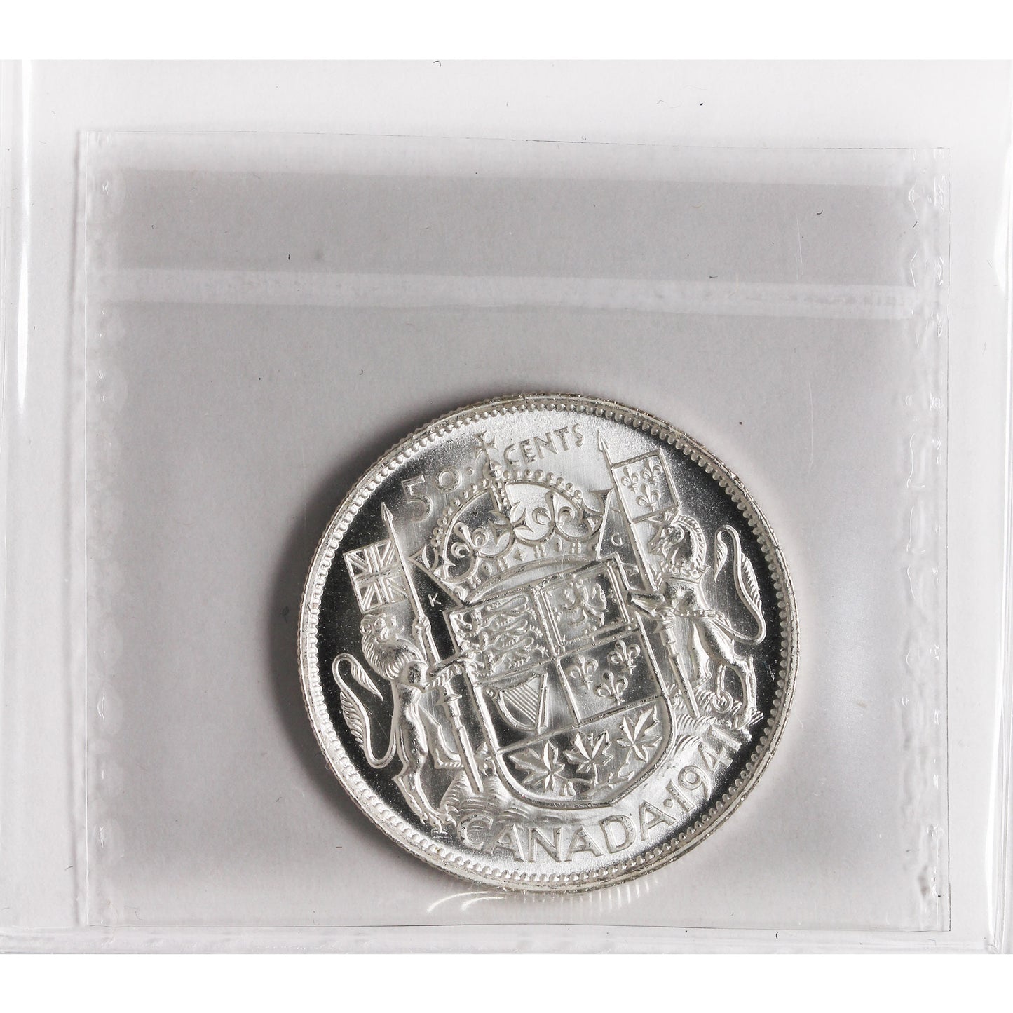 1941 Canada 50-cents ICCS Certified MS-64 (XAM 179)