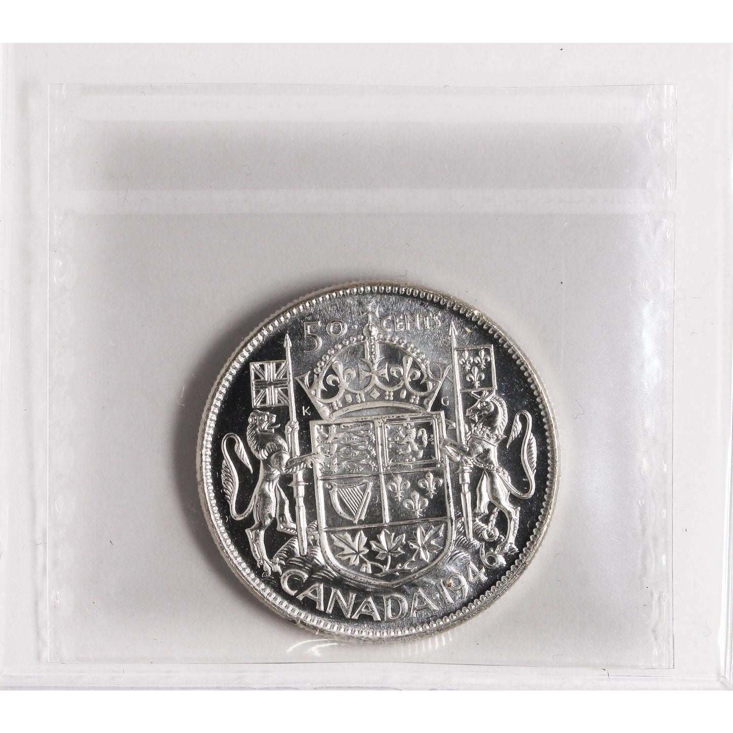 1946 Canada 50-cents ICCS Certified MS-64 (XAM 182)