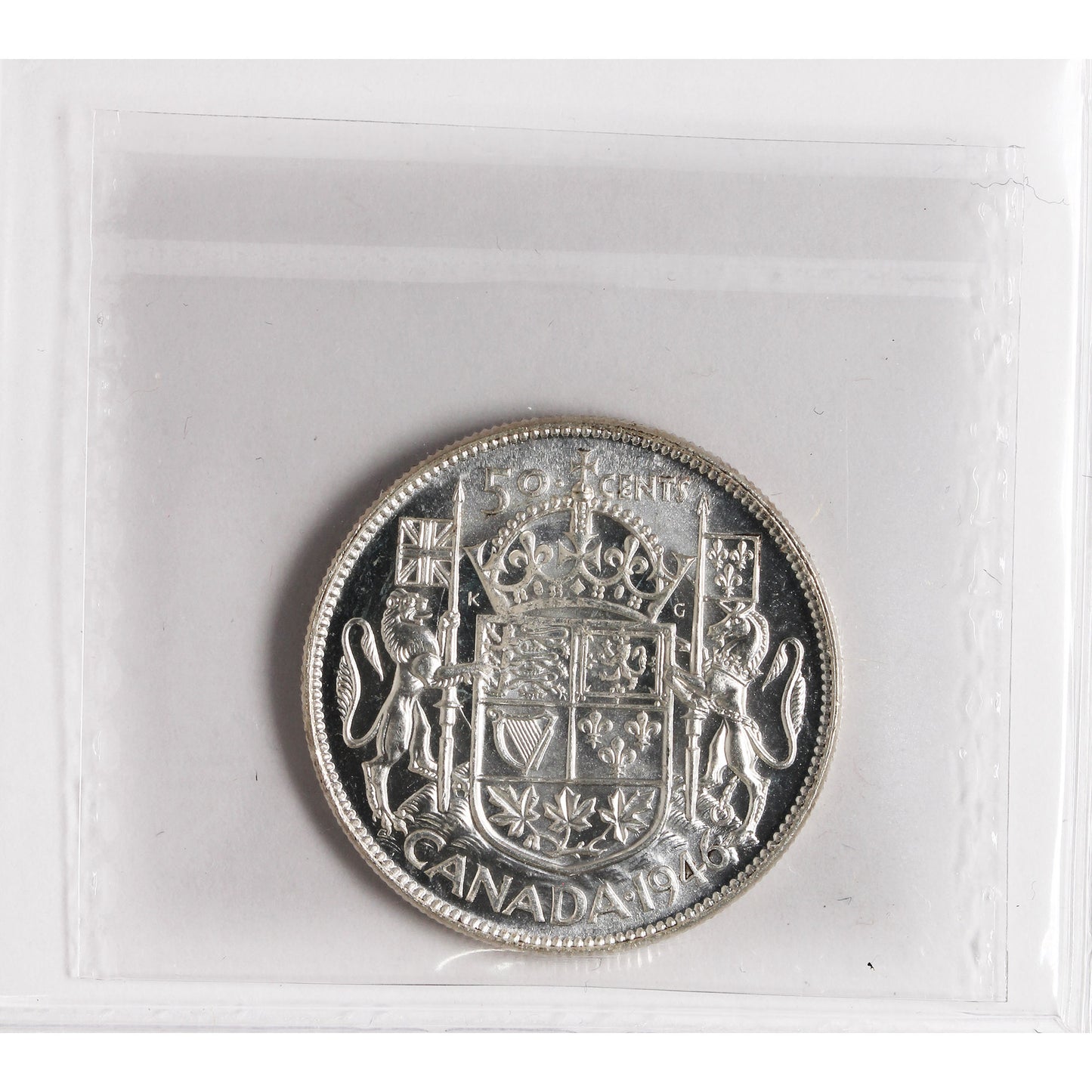 1946 Canada 50-cents ICCS Certified MS-64 (XAM 181)