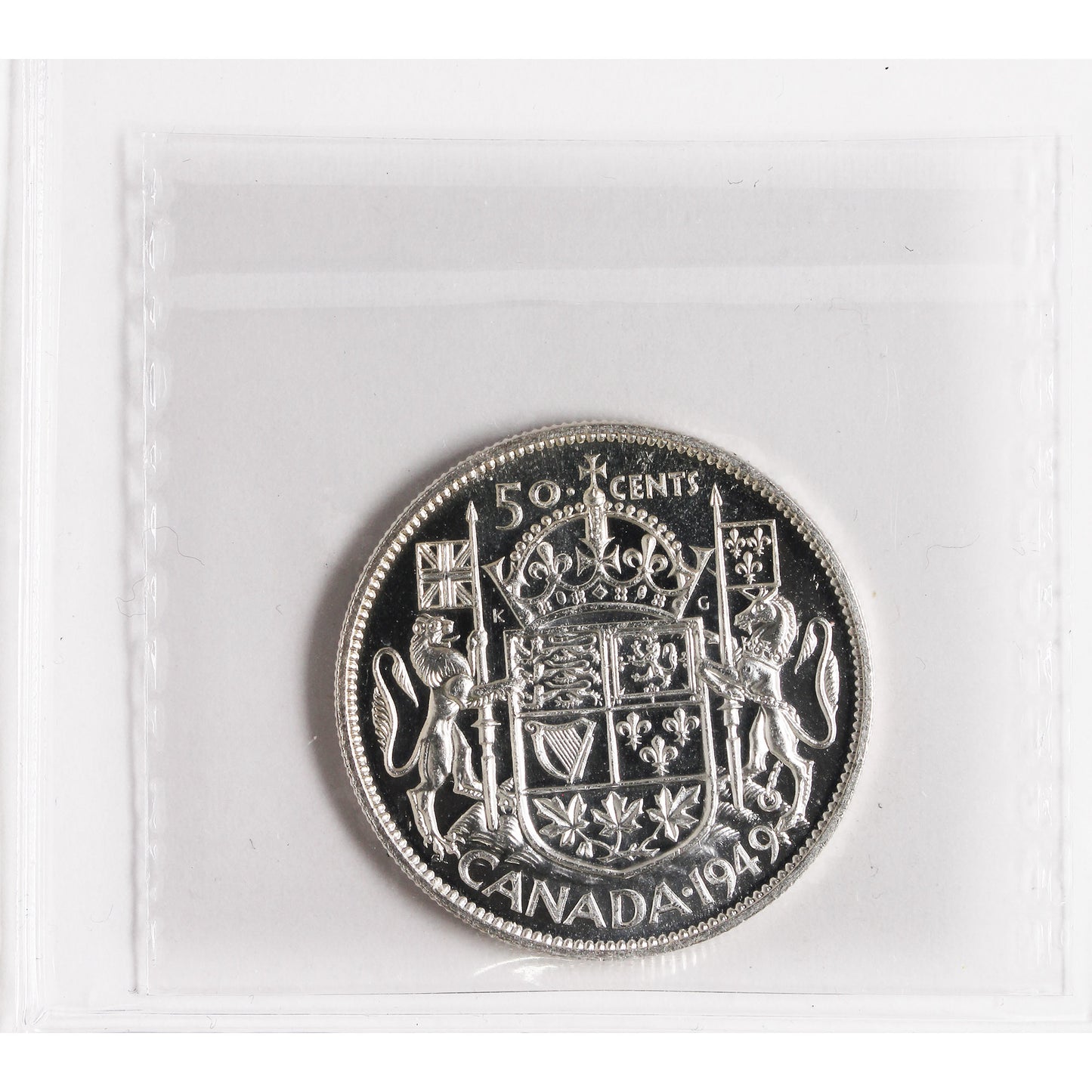 1949 Canada 50-cents ICCS Certified MS-64 (XVR 121)