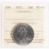 1971 Canada 50-cents ICCS Certified MS66