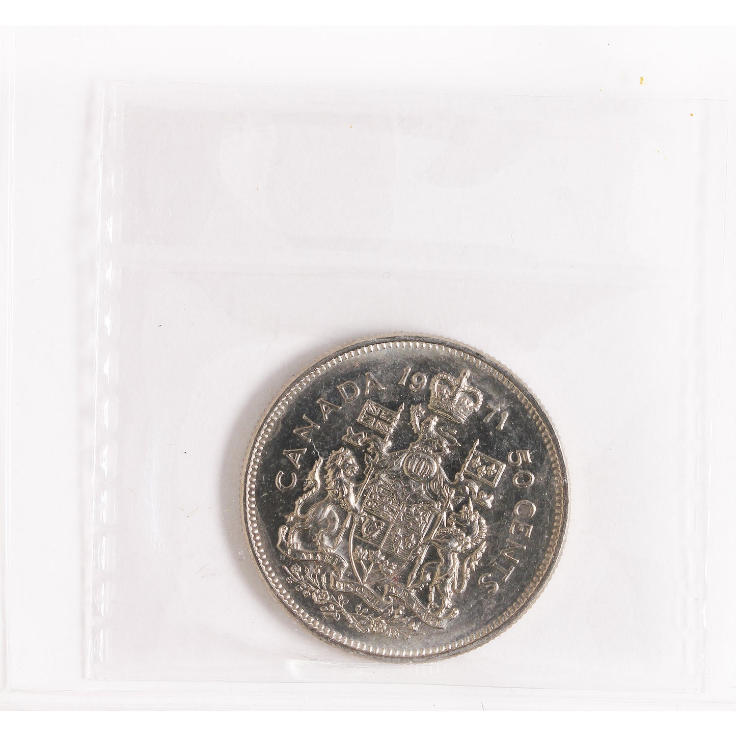 1971 Canada 50-cents ICCS Certified MS66