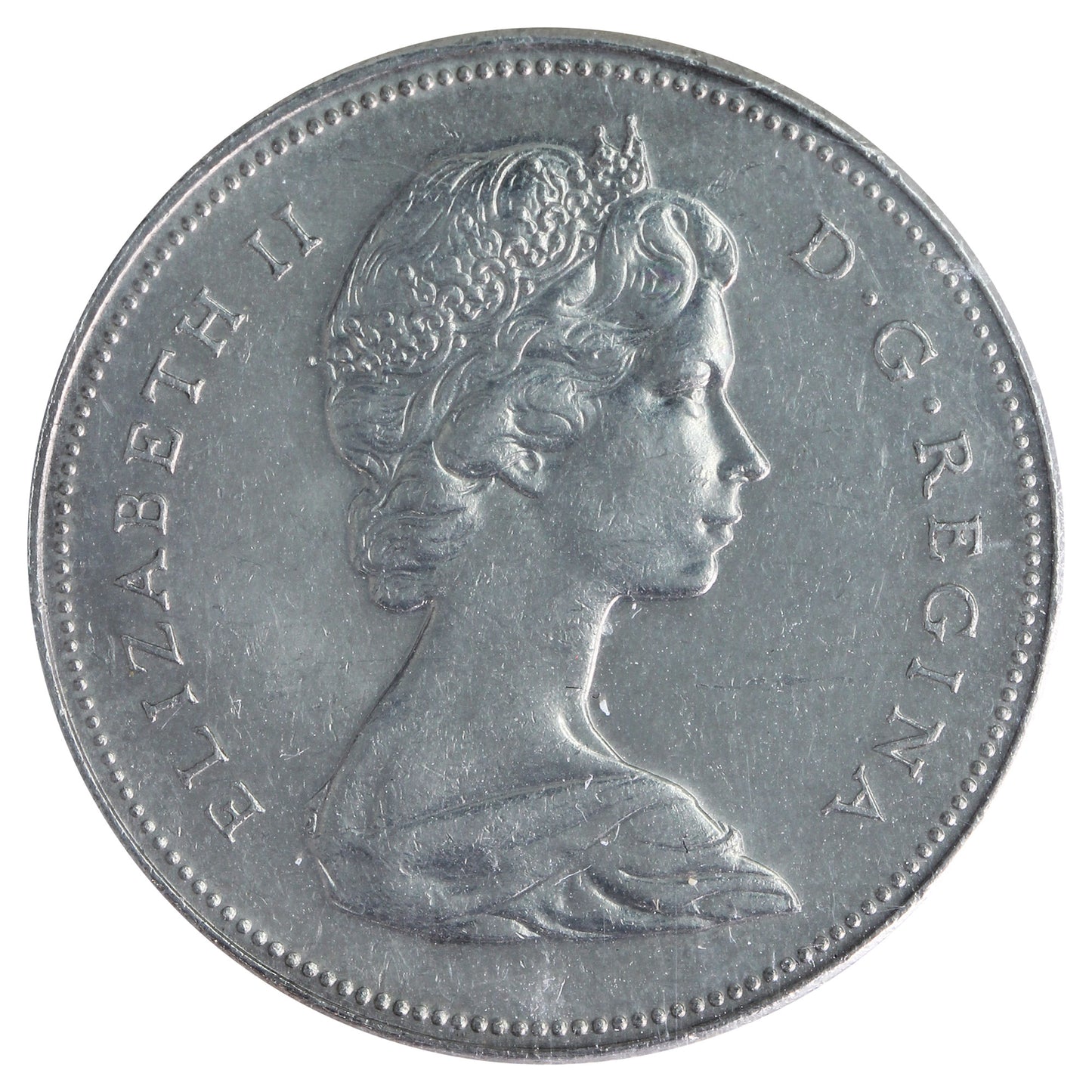 1973 Missing AD Canada 50-cents ICCS Certified MS63