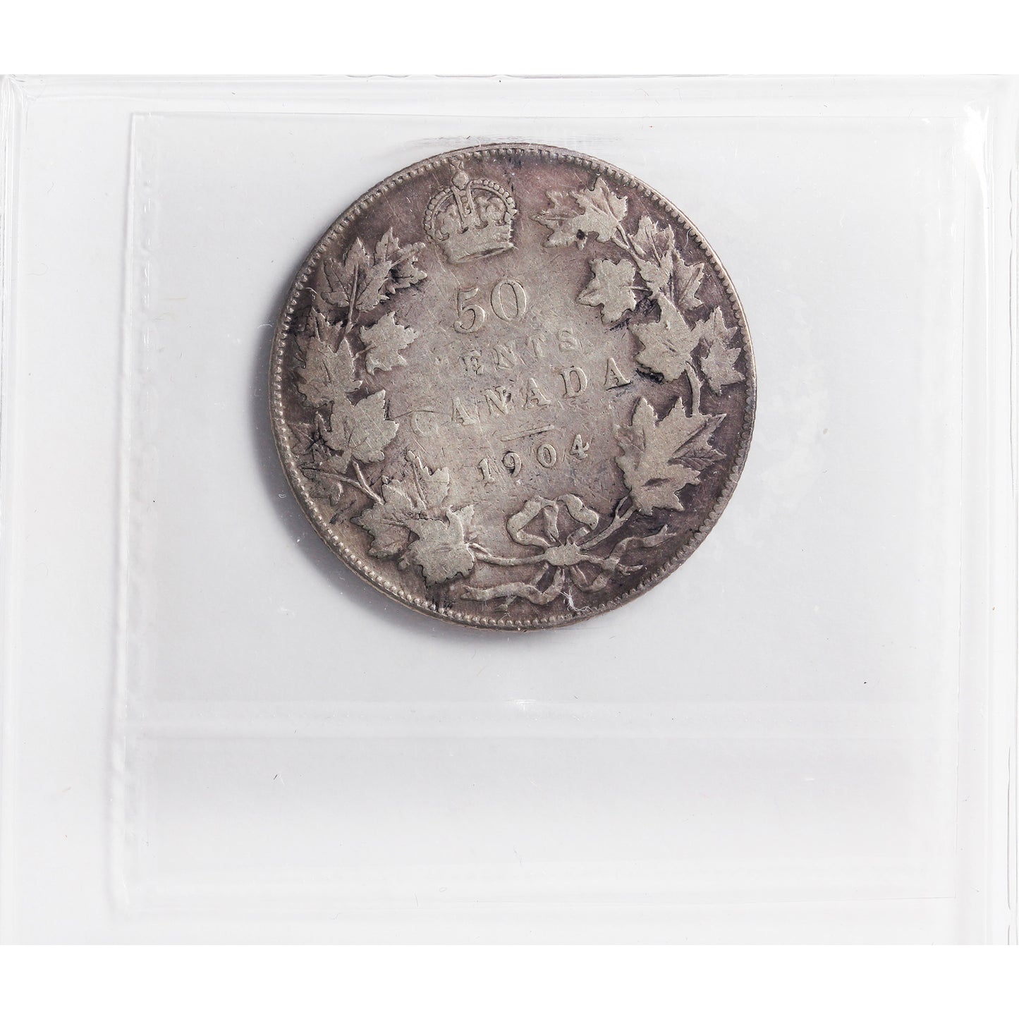 1904 Canada 50-cents ICCS Certified VF20