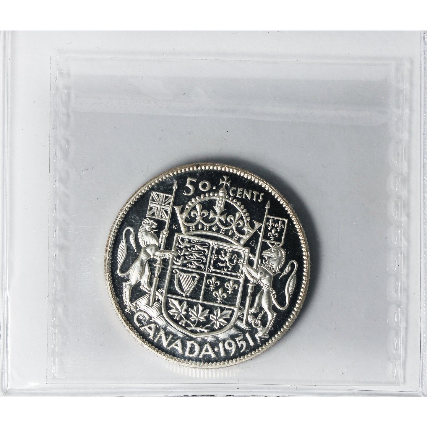 1951 Canada 50-cents ICCS Certified SP64