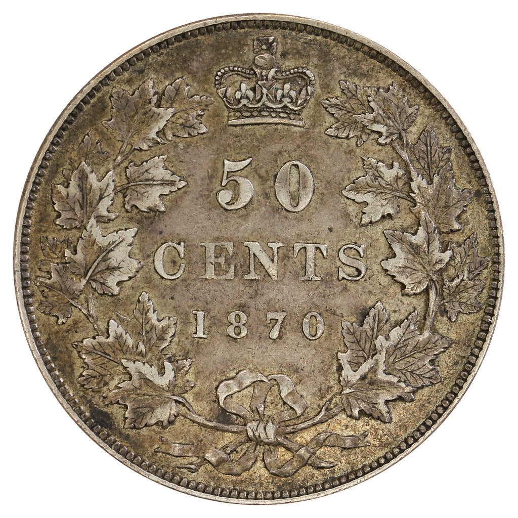 1870 LCW 50-cents Extra Fine (EF-40) $