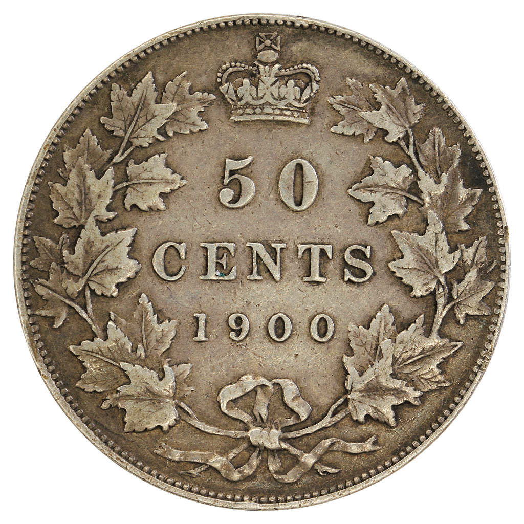 1900 Canada 50-cents VF-EF (VF30)