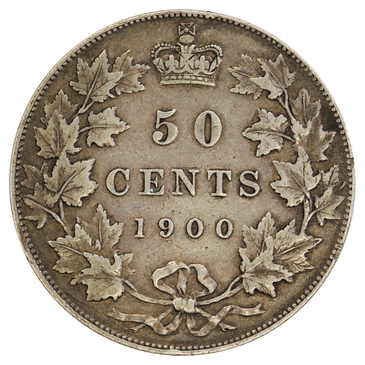 1900 Canada 50-cents VF-EF (VF30)
