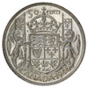 1946 Chip in 6 Canada 50-cents AU-UNC (AU-55) $