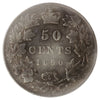 1890H Obv. 4 Canada 50-cents ICCS Certified F12