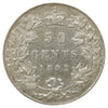 1892 Obv. 4 Canada 50-cents Extra Fine (EF40) $