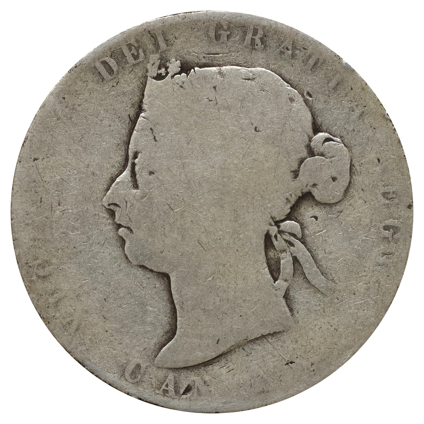 1892 Obv. 3 Canada 50-cents Filler $