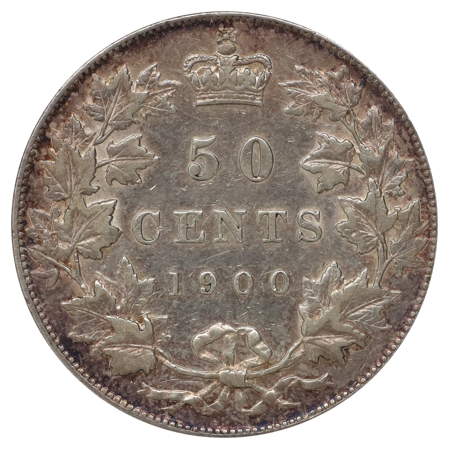 1900 Canada 50-cents Extra Fine (EF40) $