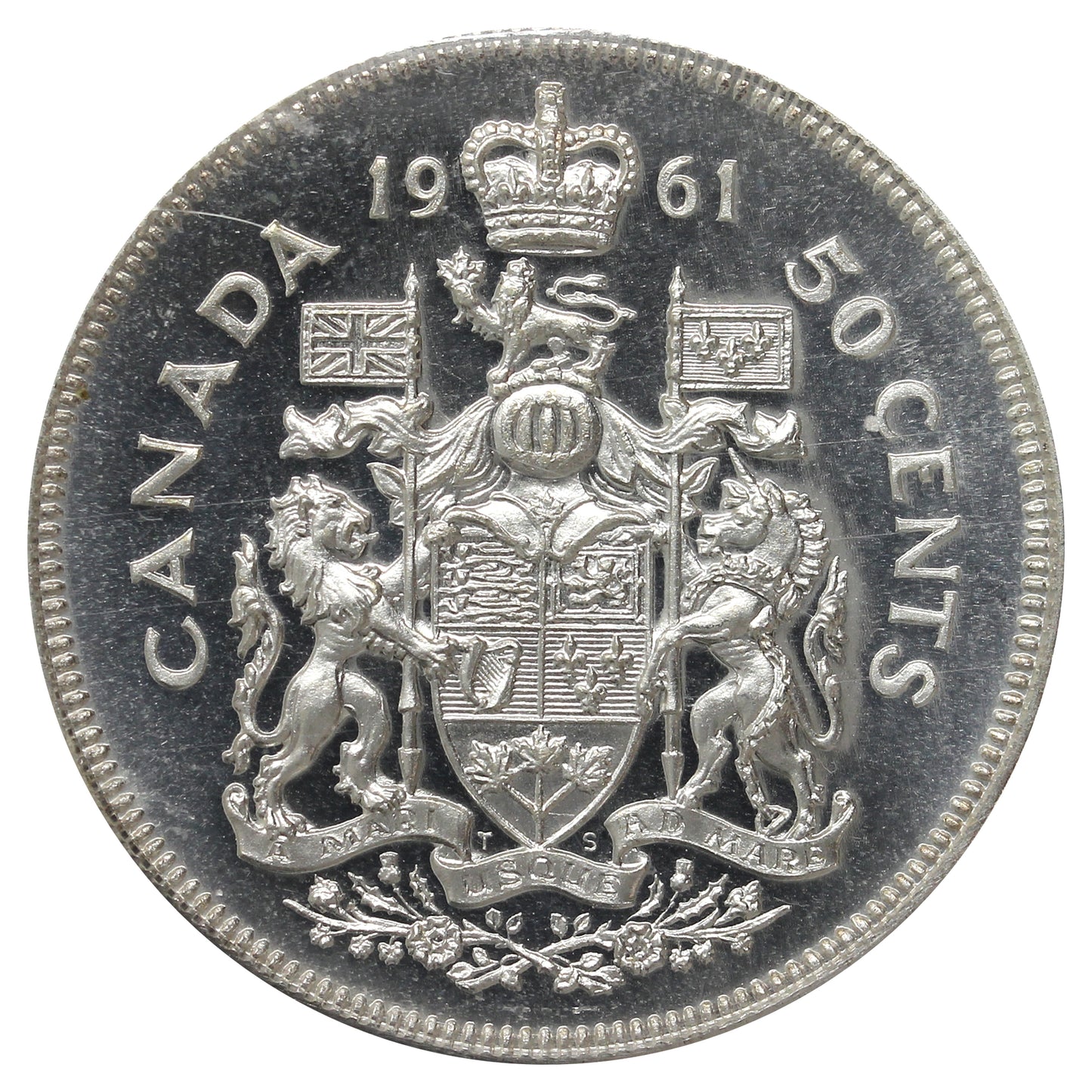 1961 Canada 50-cents ICCS Certified PL67 Ultra Heavy Cameo