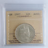 1907 Canada 50-cents ICCS Certified AU55