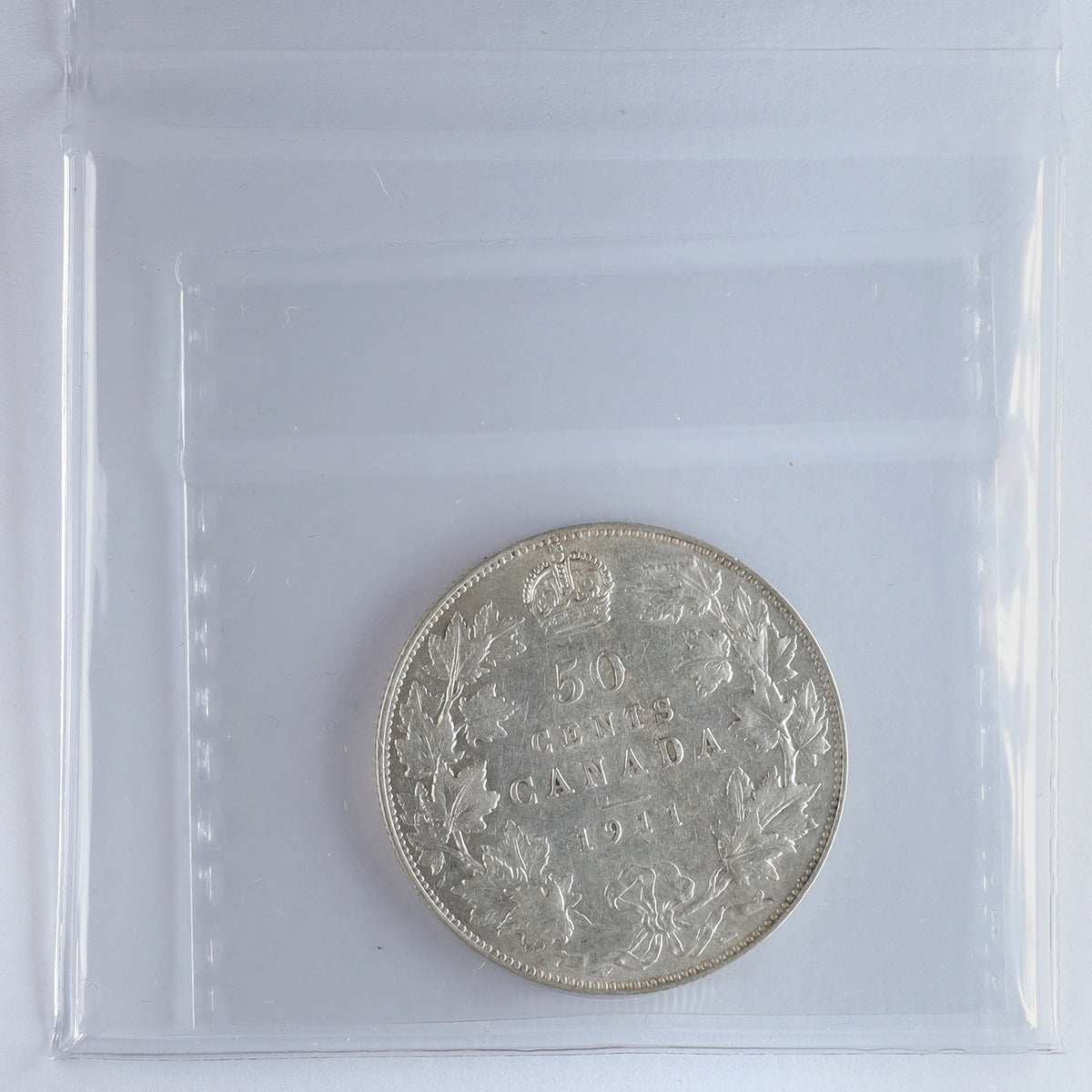 1911 Canada 50-cents ICCS Certified EF40