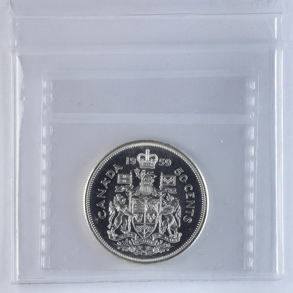 1959 Canada 50-cents ICCS Certified PL67 Cameo