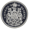 1962 Canada 50-cents ICCS Certified PL66 UHC