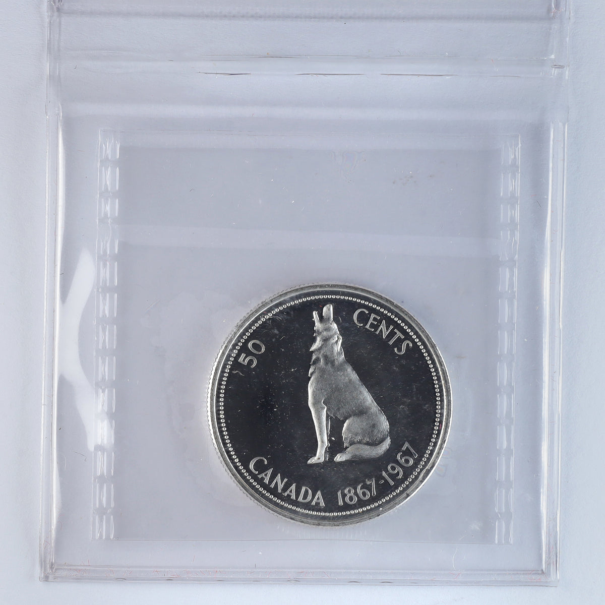 1967 Canada 50-cents ICCS Certified SP65 Heavy Cameo