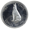 1967 Canada 50-cents ICCS Certified SP65 Heavy Cameo