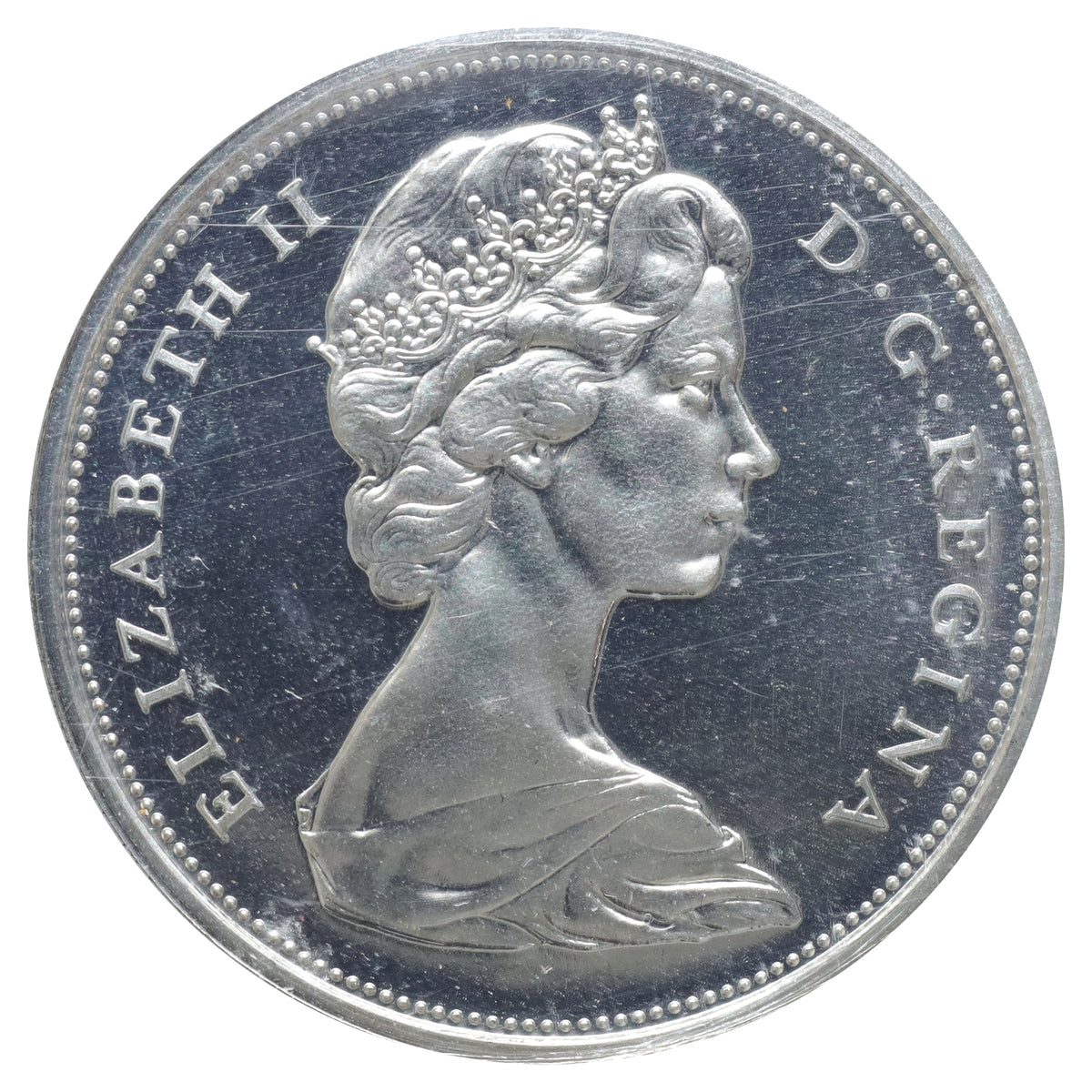 1967 Canada 50-cents ICCS Certified SP67