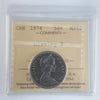 1974 Missing S Canada 50-cents ICCS Certified MS62
