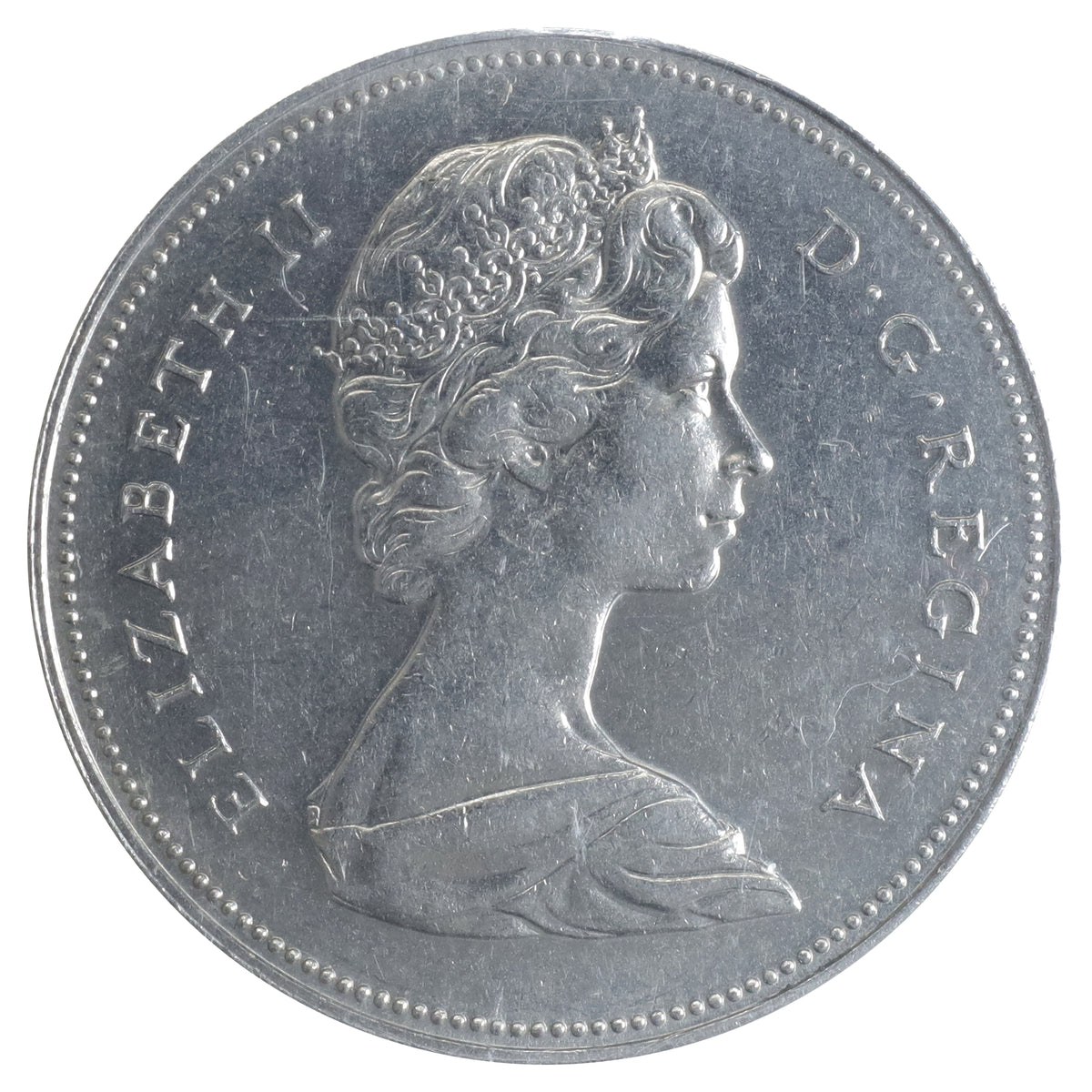 1974 Missing S Canada 50-cents ICCS Certified MS63