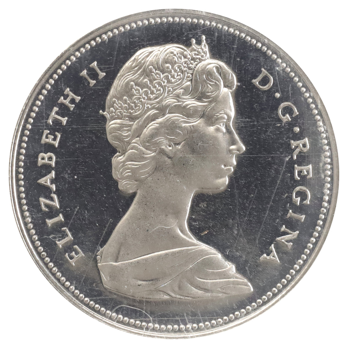 1975 Canada 50-cents ICCS Certified PL67 UHC