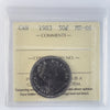 1983 Canada 50-cents ICCS Certified MS66