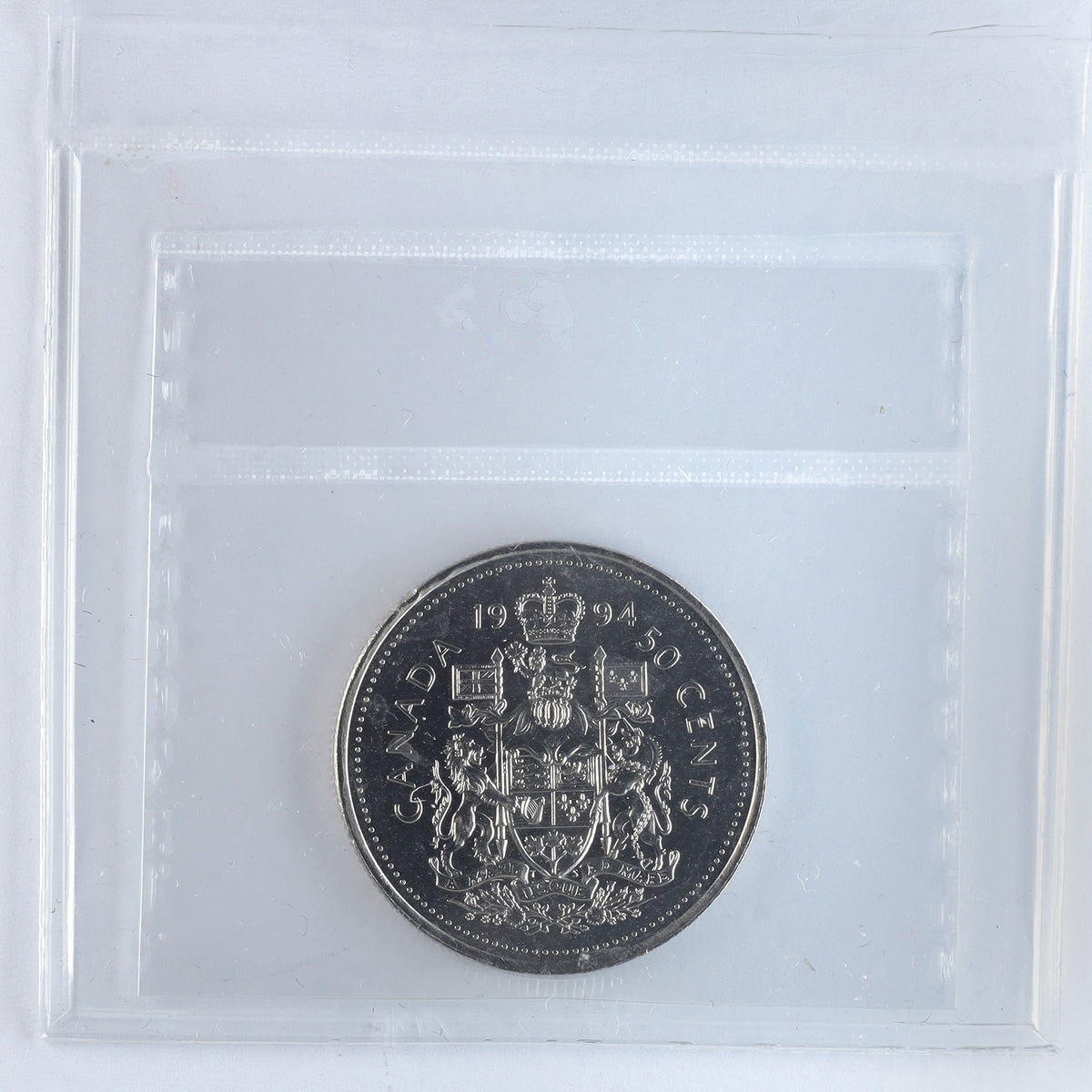 1994 Dot in G Canada 50-cents ICCS Certified MS66