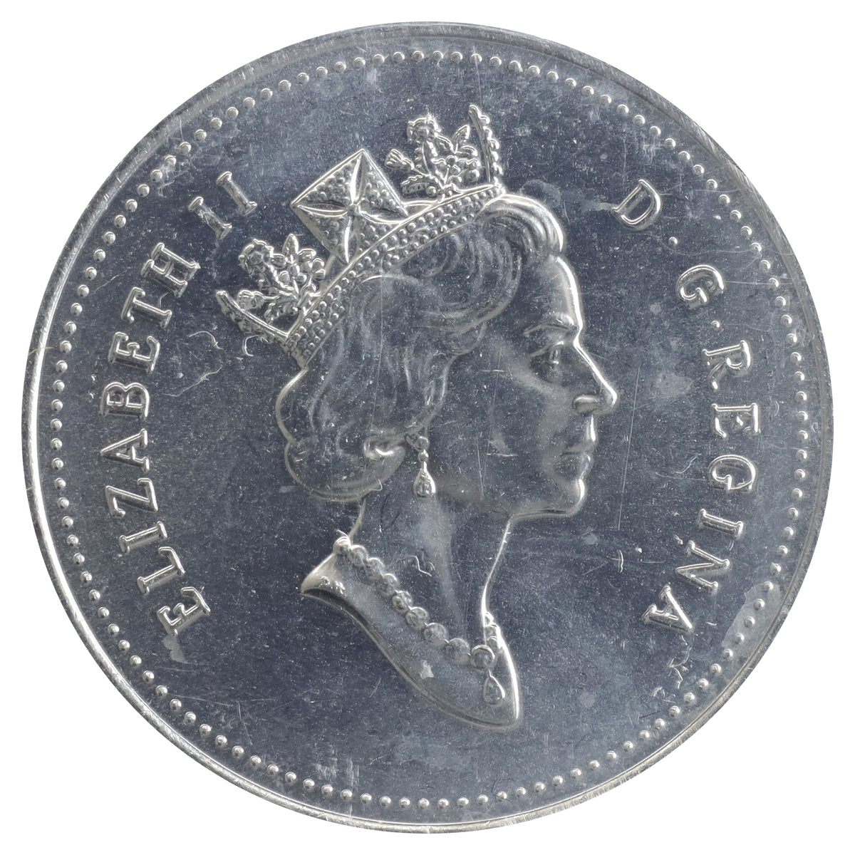 1994 Dot in G Canada 50-cents ICCS Certified MS65