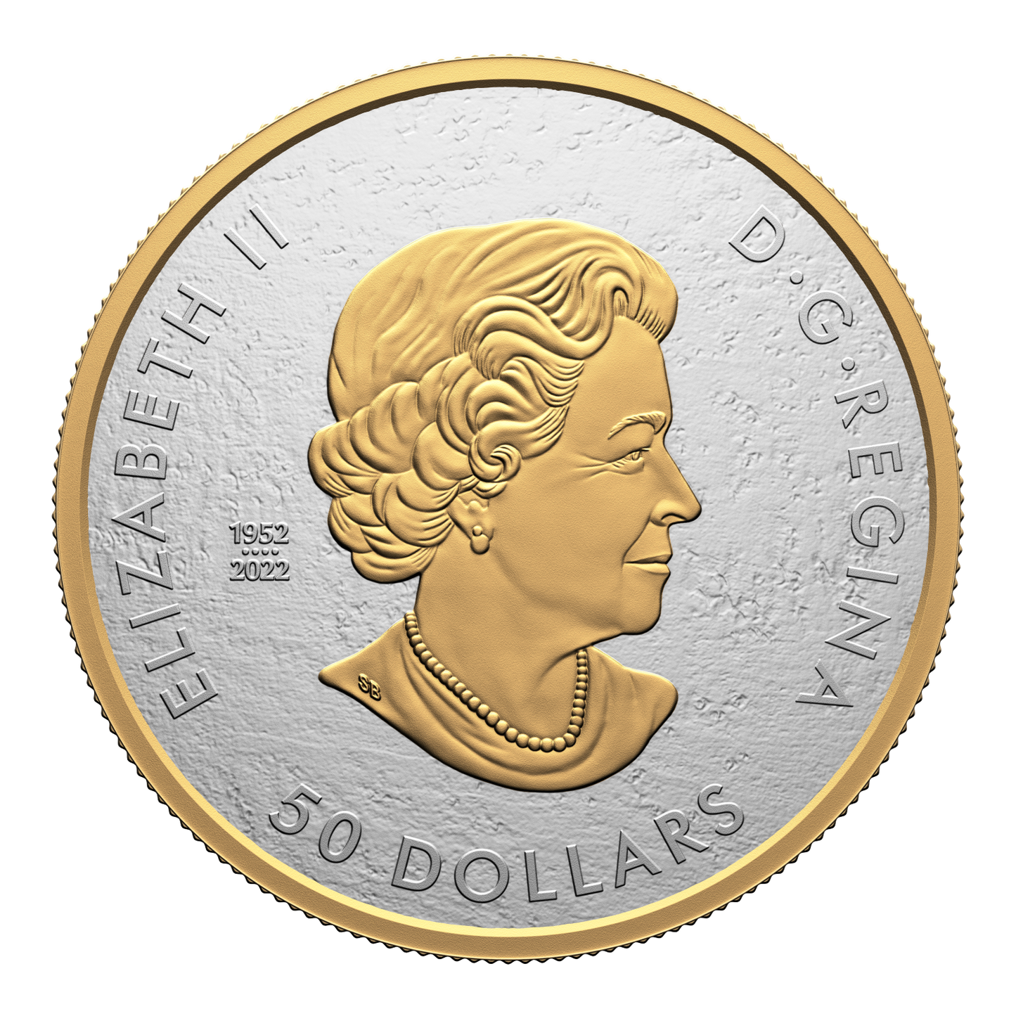 2023 Canada $50 35th Anniversary of the SML 5oz. Fine Silver (No Tax)