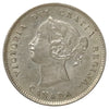 1870 Narrow Rim Canada 5-cents AU-UNC (AU55) $