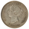 1874H Crosslet 4 Canada 5-cents Extra Fine (EF40) $