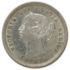 1858 Large Date RP3 Canada 5-cents AU-UNC (AU55) $