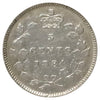1884 Near 4 Canada 5-cents VF-EF (VF30) $
