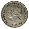1870 Narrow Rim Canada 5-cents VF-EF (VF30) $