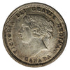 1870 Wide Rim Canada 5-cents VF-EF (VF30) $