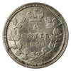 1870 Wide Rim Canada 5-cents Extra Fine (EF40) $