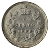 1896 Canada 5-cents AU-UNC (AU55) $