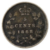 1888 Canada 5-cents Very Fine (VF20)
