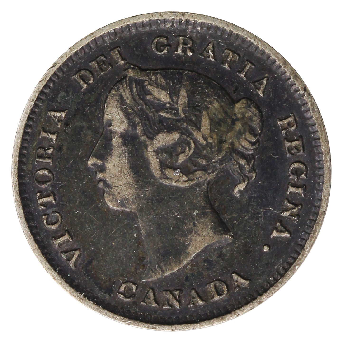 1888 Canada 5-cents Very Fine (VF20)
