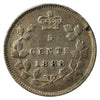 1888 Canada 5-cents VF-EF (VF30) $